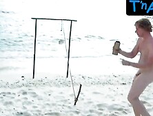 Emmely Butt, Breasts Scene in Adam Looking For Eve