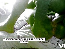 PARODY COSPLAY THE INCREDIBLE HULK BIGGEST PENIS GIANT THICK JOCK BANGING SHEHULK