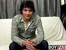 Twink Josh Bensan Interviewed Then Wanked His Dick