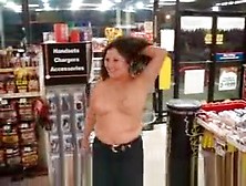 Topless In Store