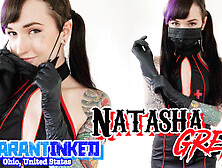 Natasha Grey Under Quarantine Decides To Ride Her New Sex Doll And Finger Her Ass!