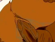 Sensual anime girl spreads legs for her boss and gets railed