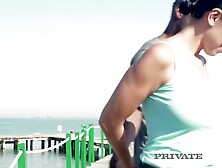 Busty Takes Hard Bbc By The Sea! - Kira Queen