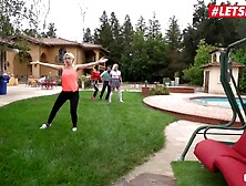 ScamAngels - Step-Sisters Seduce Married Man For sexy 3 Way - LETSDOEIT