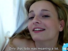 Blonde with round ass Christy Lane penetrated in the missionary pose