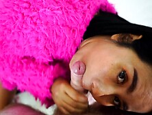 Titty Cumshot for Cock Sucking Asian Milf