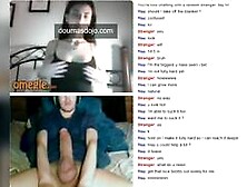 Big tits omegle slut loves big dick
