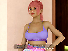 Assisting the gorgeous ladies in a visual novel adventure