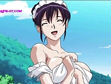 Horny Teen Couple Having Perv Sex In The Nature - Hentai Animation