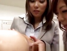 Three Asian Milf Finger Dudes Butthole