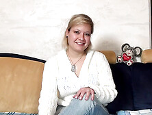 German Blonde Milf Highlights the Pleasure of Masturbating Her Pussy Every Morning by Stuffing Her Selection of Sex Toys