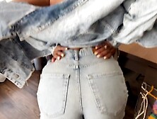 Denim Bang for my ex gf on chair & table