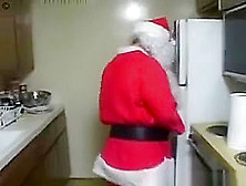 Santa's Cock Pleasing Fat Pussy