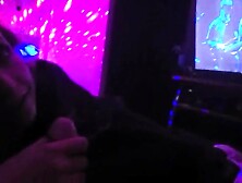 Cute girl high on molly gives sensual blowjob