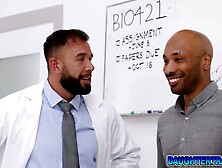 Stepdaughters Lexi Lore and Hazel Grace getting their vagina investigation from every others stepdads Bobby Adore and Will Pound