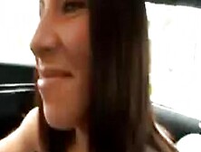 Slut Sucking Cock During A Drive