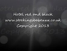 Classie Elegant Lady Hotel Red And Black