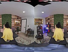 Fuckpassvr - Lewd Nanny Alex Coal Pleases Your Favourable Shlong With Her Soaked Vagina In Virtual Reality