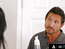 STEPDADS FILTHY HIDDEN 18yo Bombshell Savannah Sixx Gets Sensual With Her Stepdad Into Filthiest Nuru Strokes Ever!