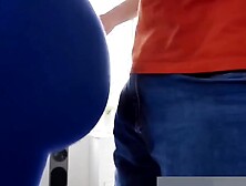 Bubble Butt Beauties - Curvy Latina MILF Canela Fucks A barely legal Stud