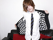 Tyler Wanking In His School Uniform! - Tyler Archers Uniform Jerk