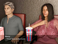 Steamy housewife is a naughty mega-slut in this cartoon series