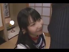 Japanese College Girl Deepthroat Bukkake