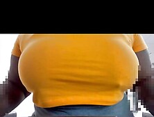 Mommy's Treadmill run bouncing tits