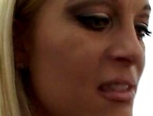 cougar with gigantic tits fucking rough with gigantic strap-on