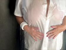 Mrs Mature Feet Wet Shirt