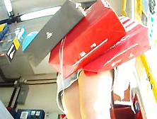 Amazing Public Upskirt Footage Taken By A Voyeur