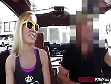 Blonde Babe Fucks A Pawnman For Cash