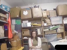 Two Petite Teen Thief Strip Searched And Punish Fucked