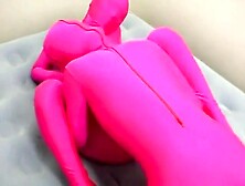 Lesbian Girl In Zentai