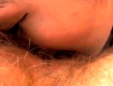 Charming Brunette Sucks A Dick And Gets Fucked In Hairy Pussy