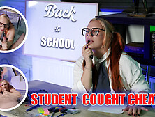 Back To School! Student Cought Cheating - Sabien Demonia (18+)