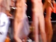 Naturist park girls dance