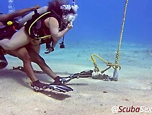 Fucking on SCUBA by a broken dive mooring - Pure Sex Edit - Part one