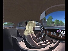 Uhf Horizon: Joanna Cranking And Stalling The Beetle While Driving Naked Vr 360