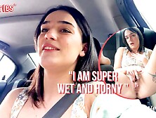 Ersties - Harper Is Very Horny & Finds A Place To Masturbate In Her Car