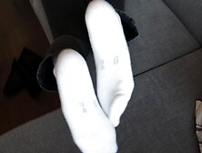 Big,  Tired And Smelly Feet (Pov Foot Worship,  Worn Socks,  Foot Smelling,  Stinky Feet, Big Feet Soles)