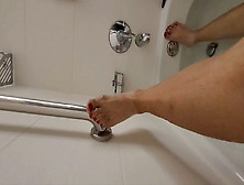 Got My Self A Room,  Bathed,  Fucked My Self,  Foot Fetish,  Very Ri