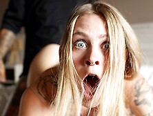 Submissive american GIRL destroyed and begging for more