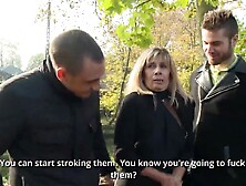 Hawt aged doxy Lisa having a hardcore 3some and double penetration