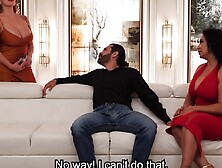 A THREESOME WITH HER HUSBAND'S STEPMOM. Anai Loves Gali Diva