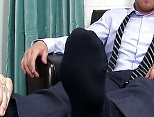 GRANNYS GOT GAME! Hot Young Hunk Gets APIs Kinky Grandpa Massages and Sucks His Toes Like Theres No Tomorrow!!!