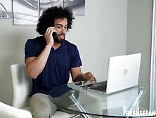 Breasty golden-haired chick,  Blake Blossom is screwing a attractive dude this babe is madly in love with