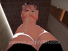 Slut Special Spa Love Massage Room Choker Personal Pool Blowjob Fucking Pink Hair POV Lap Dance