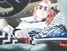 Trixïe Rainn - Wearing Vibrator In Gas Station & Squirting In Car