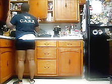 Girlfriend Kitchen Ballbusting